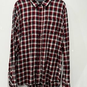 vans button up shirt